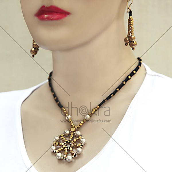 Dhokra Black Bee Avanti Set | dhokra jewellery | Dhokra